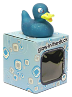 Glow-in-the-Ducks - Blue Rubber Duck